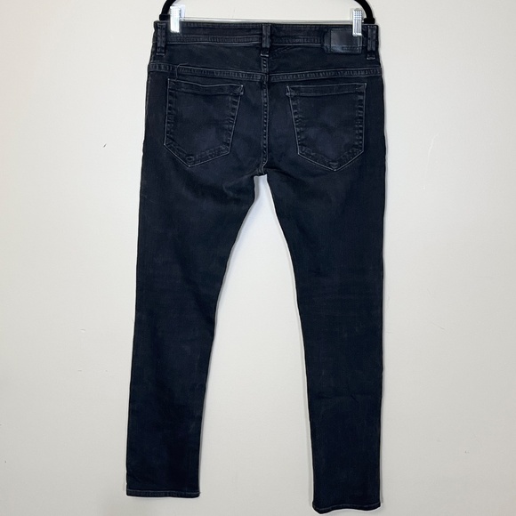 Diesel Thavar Slim Skinny Jeans - Men's Size 33*32 - Black - Picture 3 of 13